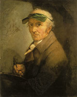 Anton Graff Self-Portrait with Eye-Shade