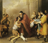 Bartolomé Esteban Murillo The Return of the Prodigal Son