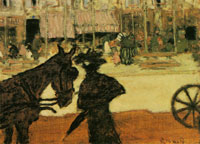 Pierre Bonnard The Cab Horse
