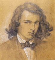 Dante Gabriel Rossetti Self-portrait