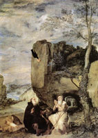 Diego Velazquez Saint Anthony Abbot and Saint Paul the Hermit