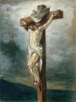 Eugène Delacroix Christ on the Cross