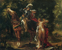 Eugène Delacroix Marfisa and Pinabello's Lady