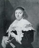 Frans Hals Maria Olycan Pietersdr., wife of Andries van der Horn