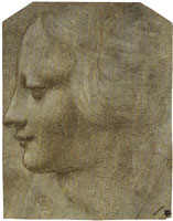 Giovanni Antonio Boltraffio Head of a Woman in Profile