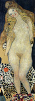 Gustav Klimt Adam and Eve