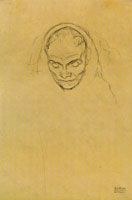Gustav Klimt Head of an Old Woman