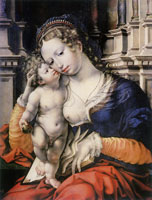 Jan Gossaert The Virgin and Child