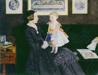 John Everett Millais Mrs James Wyatt Jr and her Daughter Sarah