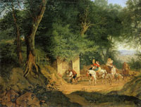Ludwig Richter Well in the Woods near Ariccia