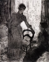 Mary Cassatt Interior Scene