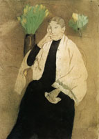 Mary Cassatt Portrait of the Artist's Mother