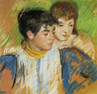 Mary Cassatt The Two Sisters