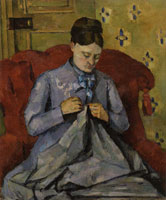 Paul Cézanne Portrait of the Artists's Wife
