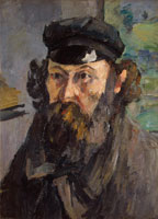 Paul Cézanne Self-Portrait in a Casquette