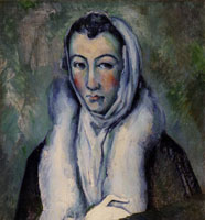 Paul Cézanne Woman with a Boa