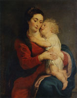 Workshop of Peter Paul Rubens Virgin and Child