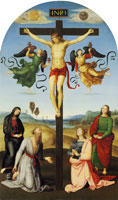 Raphael The Crucifixion with Mary, Saints John and Jerome, and Mary Magdalen