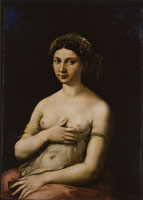 Raphael Portrait of a Young Woman (La Fornarina)