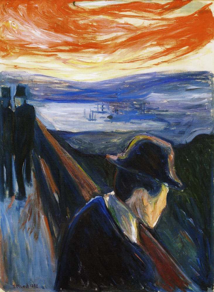 Edvard Munch - Sick Mood at Sunset, Despair
