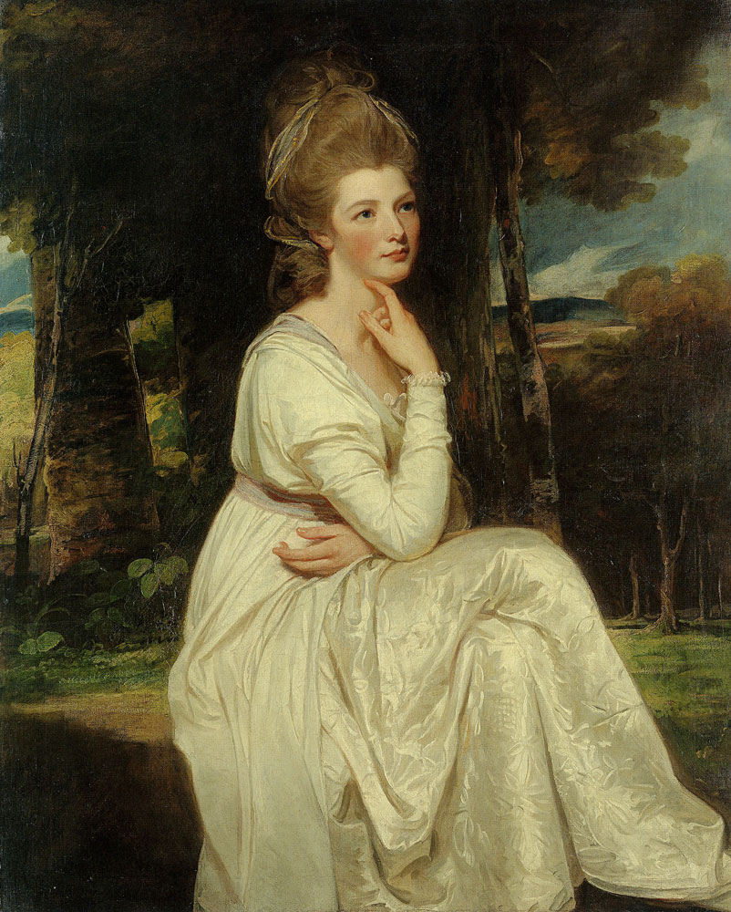 George Romney - Lady Elizabeth Stanley, Countess of Derby