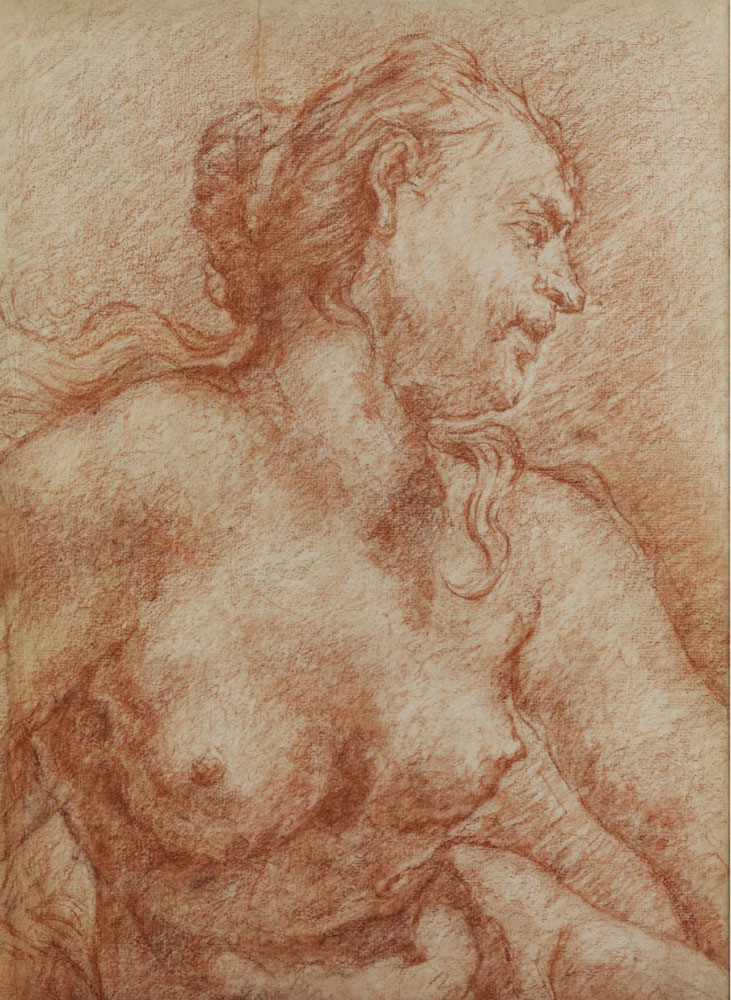 Giovanni Battista Tiepolo - Study of a woman