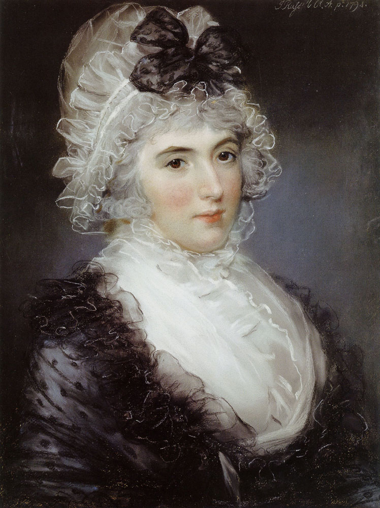 John Russell - Portrait of Mrs Janet Grizel Cuming