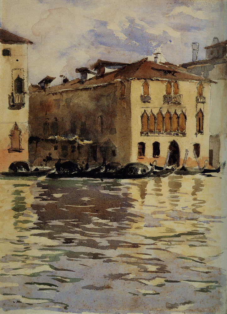 John Singer Sargent - Palazzo Foscari