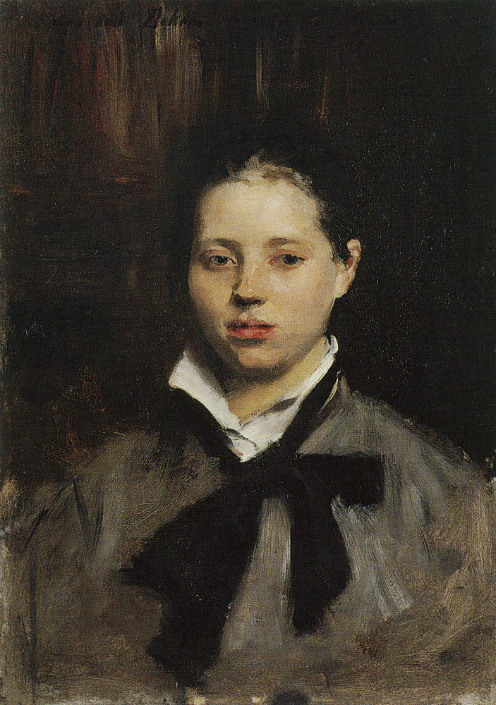 John Singer Sargent - Portrait of a Young Girl
