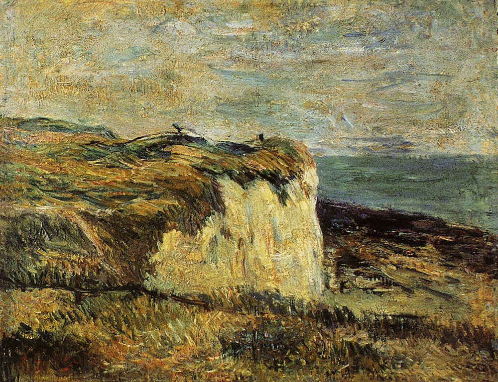 Paul Gauguin - Cliff near Dieppe