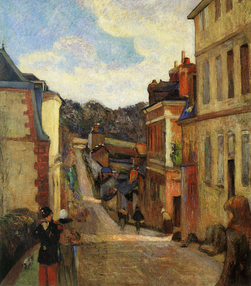 Paul Gauguin - Rue Jouvenet, Rouen