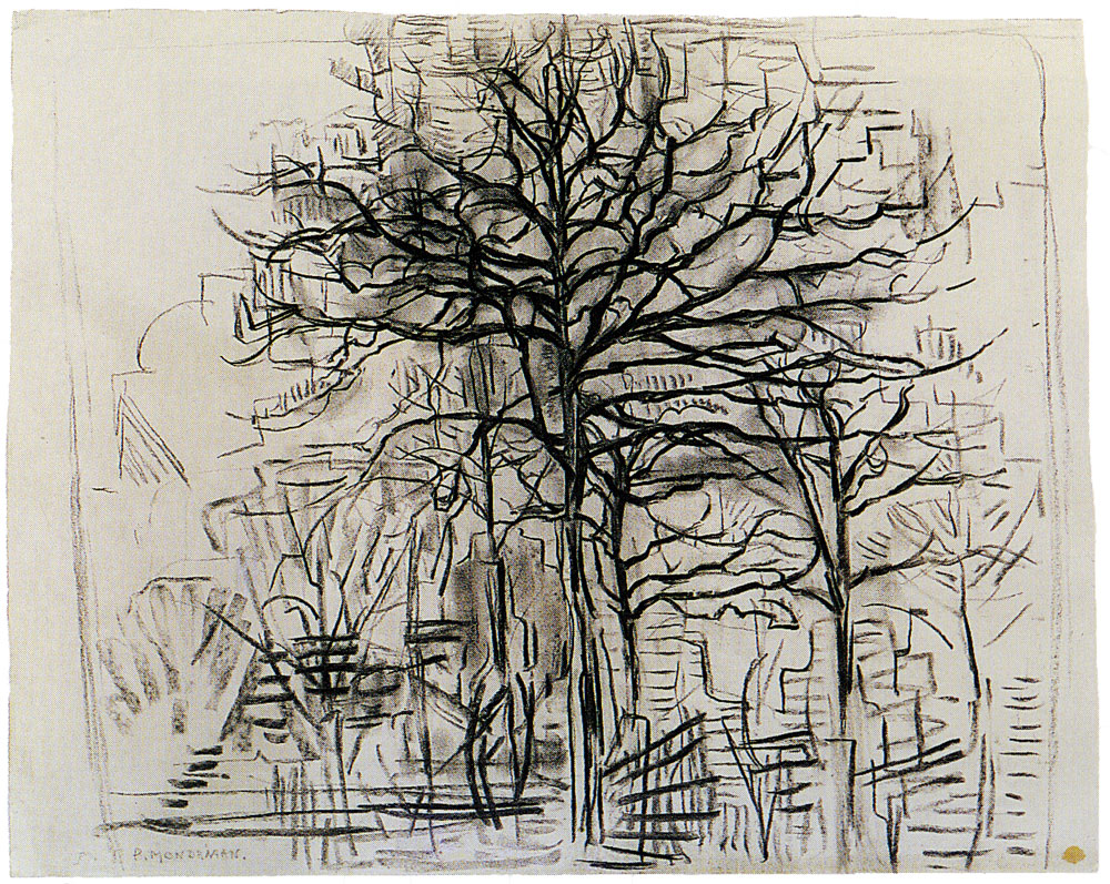 Piet Mondrian - Study of Trees