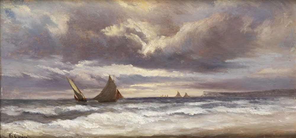 Theodore de Gudin - Ships at Sea