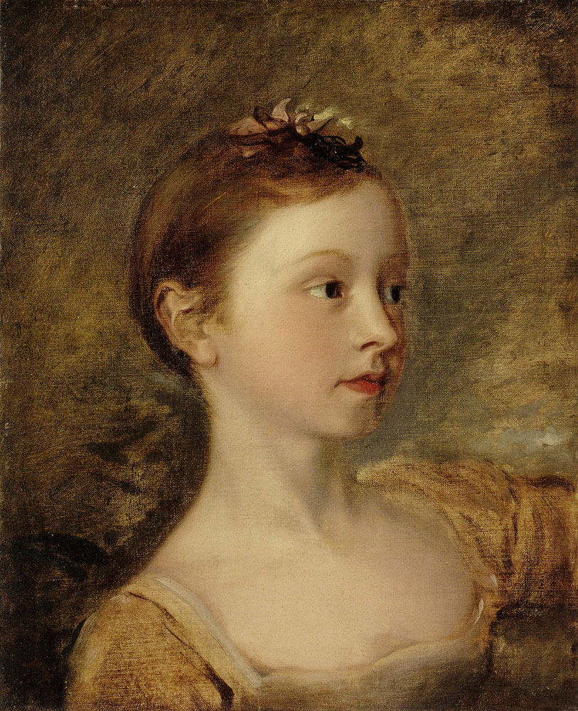 Copy after Thomas Gainsborough - The Painter's Daughter Mary