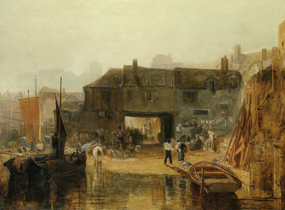 J.M.W. Turner - Saltash with the Water Ferry, Cornwall