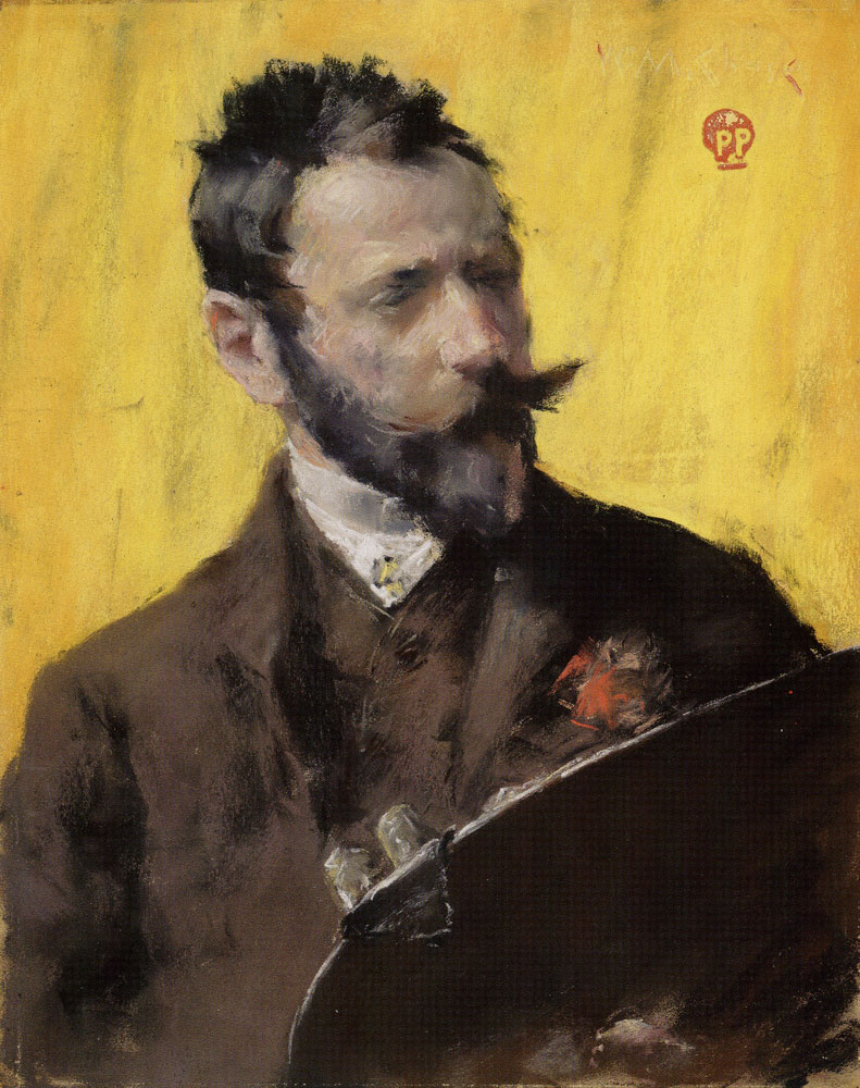 William Merritt Chase - Portrait of the Artist