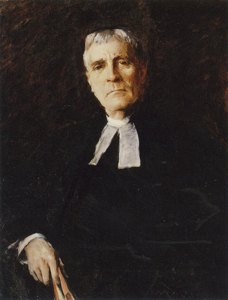 William Merritt Chase - Portrait of Rev. Dr. Sparhawk Jones