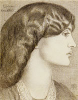 Dante Gabriel Rossetti Mrs William Morris