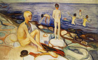Edvard Munch Bathing Boys