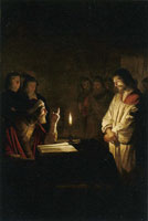 Gerard van Honthorst Christ before the High Priest