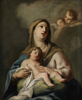 Attributed to Jacopo Amigoni Madonna with Child