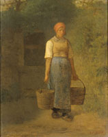 Jean François Millet Girl Carrying Water