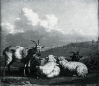 Karel Dujardin Sheep and Goats