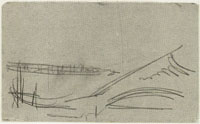 Piet Mondrian Dunes and Sea