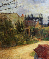 Paul Gauguin Pissarro's Garden (Quai du Pothuis, Pontoise)