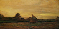 Piet Mondriaan Two Haystacks in a Field II
