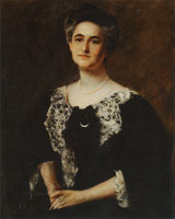William Merritt Chase Portrait of Mrs. Martin Joost