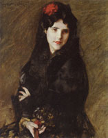 William Merritt Chase Retrato de Señora
