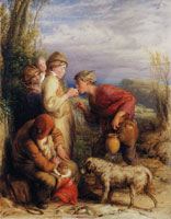William Mulready Giving a Bite