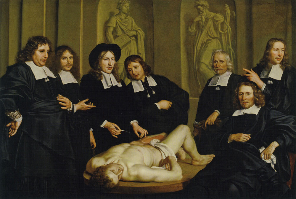 Adriaen Backer - The Anatomic Lesson of Dr. Frederik Ruysch